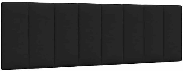 vidaXL Bett mit Matratze "Hanko" Schwarz 160x200 cm Stoff 3310540 Bild 9