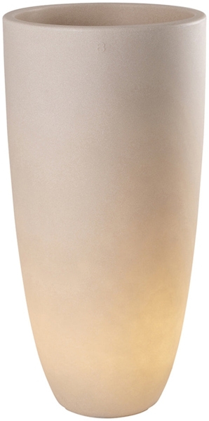 Blumentopf LED Shining Curvy Pot (sand XL E27) Bild 2