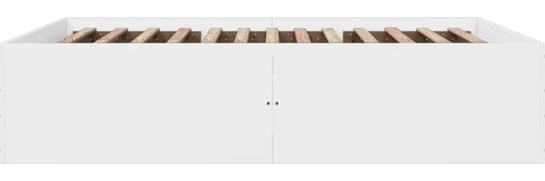 vidaXL Bettgestell Weiß 160x200 cm Holzwerkstoff 3280909 Bild 5