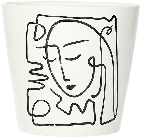 Dekoria Übertopf Face 12cm