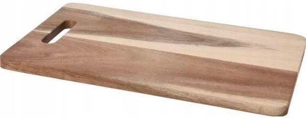 Schneidebrett Excellent Houseware Holzschneidebrett WOOD 36 x 23 x 1 cm