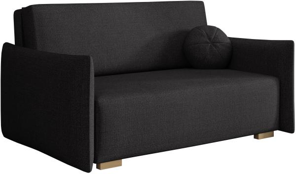 Sofa Viva Glov III mit Schlaffunktion, 3 Sitzer Schlafsofa mit Bettkasten (Farbe: Soul 20)