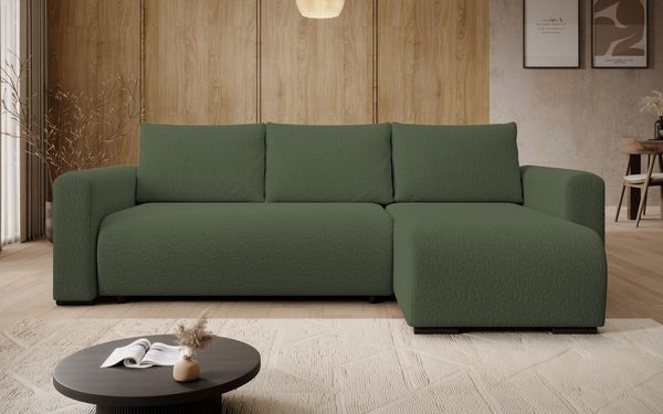storez24 Ecksofa Tally, mit Bettkasten und Schlaffunktion, L-Form, bequem