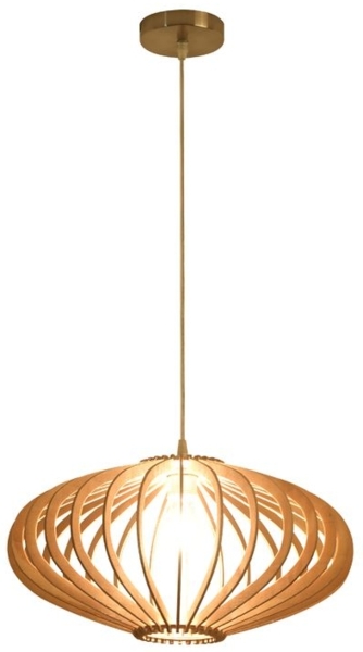 Pendelleuchte MOOD 20.7104.01 Ø45CM 1 flammig, E27 Holz Bild 3