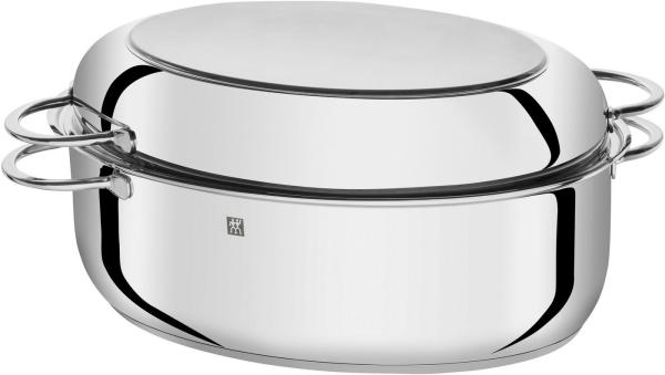 ZWILLING Plus Bräter 41 cm, 18/10 Edelstahl, Silber