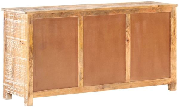 vidaXL Sideboard 151x40x75 cm Raues Akazienholz 321791 Bild 4