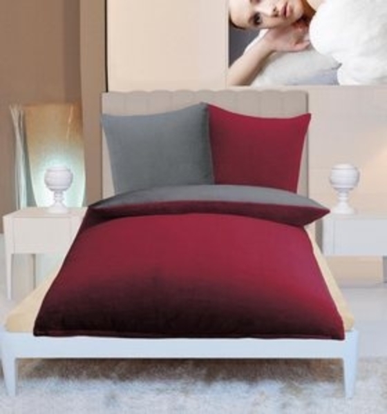 Gözze Wendebettwäsche Superflausch in Gr. 135x200 oder 155x220 cm, Microfaser, 2 teilig, Fleece kuschelig warm im Winter, Bettwäsche mit Wendeoptik Bild 5