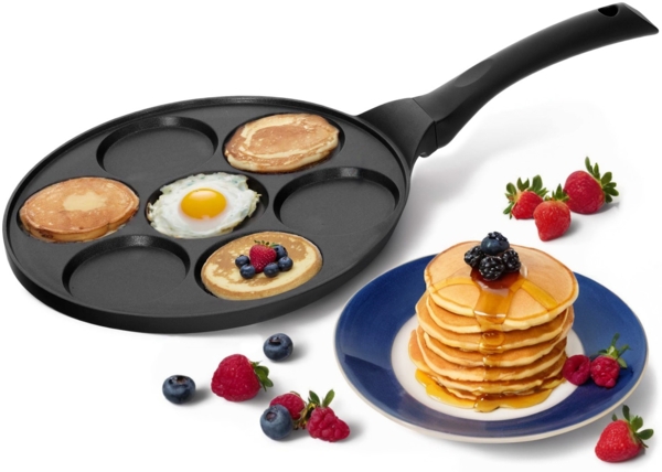 Pancakes Bratpfanne Pancake Pfannkuchen 3-fache Beschichtung Spiegeleier Oladji