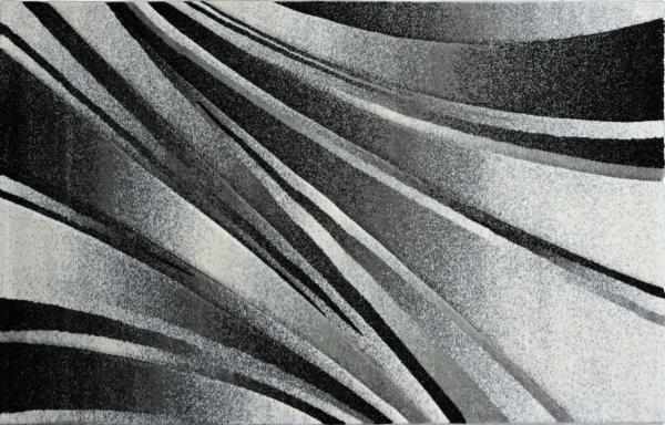 Teppich Trend schwarz, 160 x 230 cm