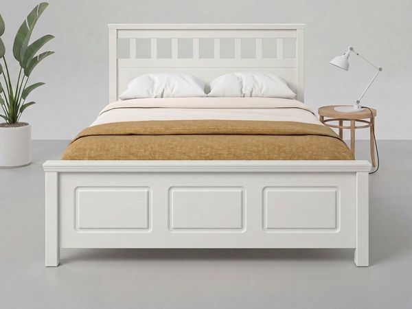 OTTO home Bett Tillian, Bettgestell, Doppelbett, Bettkasten optional, Made in EU (Liegefläche 140x200 cm), aus massiver Kiefer in Kombination mit MDF, FSC®, inklusive Lattnerost