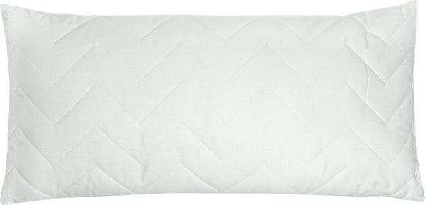 ZOLLNER Kopfkissen, Füllung: 100% Silikonisierte Polyesterhohlfaserbällchen, Seitenschläfer, 40 x 80 cm, 50% Polyester, 50% Baumwolle, vom Hotelwäschespezialisten