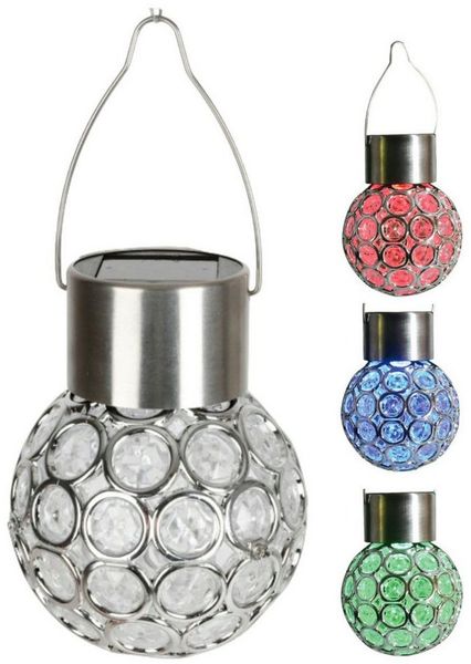 LED Hängeleuchte Farbwechsel Solarleuchte Gartenleuchte Hängelampe Solarlampe