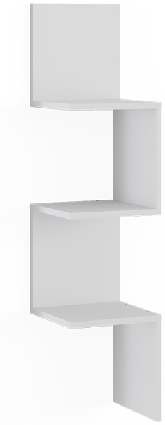 Eckregal Paolo Weiß 28 x 116.4 cm Vicco