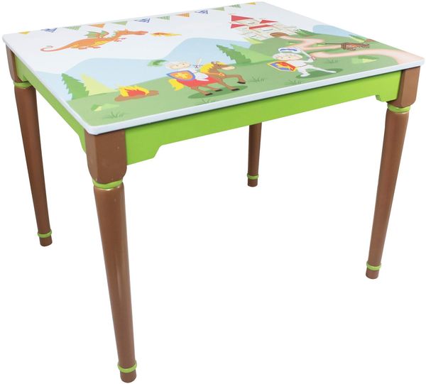 Fantasy Fields Knights Dragons Kinder Kids Holztisch (ohne Stühle) TD11837A1