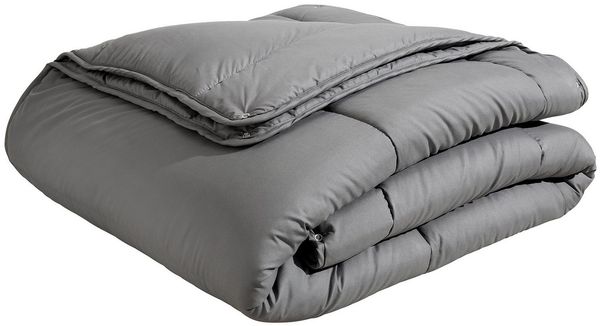 OTTO home Microfaserbettdecke Clarra, Bettdecke 135x200 cm, 155x220 cm, 200x200 cm, Füllung: Polyester, Bezug: Polyester, Bettdecken in grün & grau, Sommer, Winter, 4 Jahreszeiten, Decke
