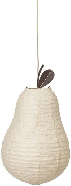 Ferm Living Lampenschirm Birne – Natur Beige