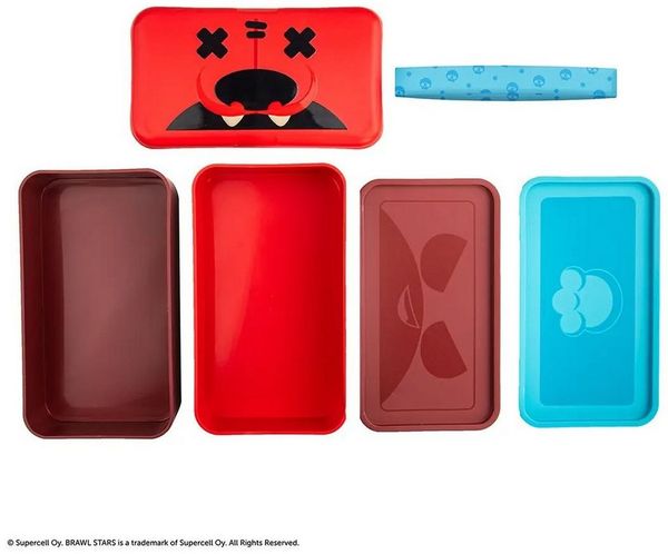 Cinereplicas Lunchbox Brawl Stars Nita Bento Box Lunchbox mit Fächern