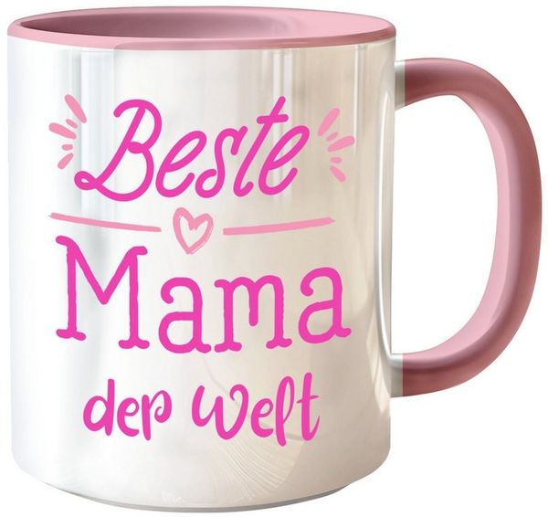 Giftandprint Tasse Beste Mama der Welt Geschenke für Mama Geburtstag Muttertagsgeschenk, Keramik Tasse für Mutter -Tag
