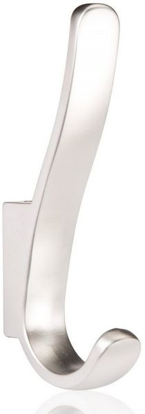 SO-TECH® Garderobenhaken Kleiderhaken NINA Bohrlochabstand 16 mm inkl. Schrauben, Chrom matt
