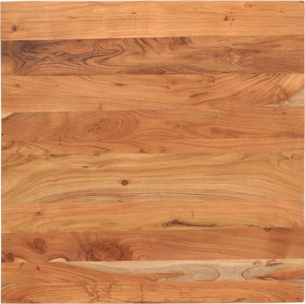 vidaXL Tischplatte 70x70x3,8 cm Quadratisch Massivholz Akazie 370997