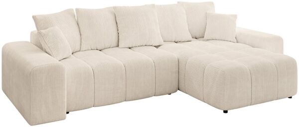 ALTDECOR Ecksofa ENIL-L, Couch mit Schlaffunktion, Wohnzimmer - Wohnlandschaft, Corner Sofa Bett Eckcouch Couch L-Form Schlafcouch Ausziehbar