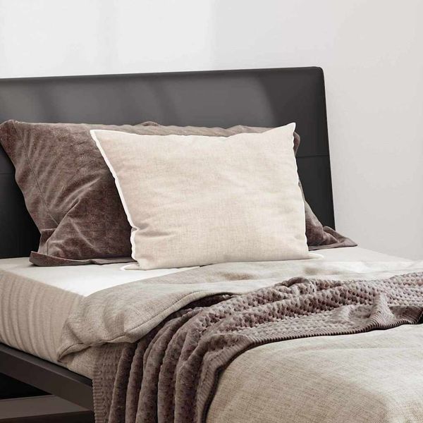 vidaXL Kopfkissen mit Kissen Weiß 40 x 60 cm Baumwolle 42007695