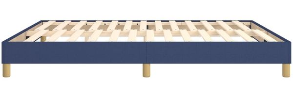 Boxspringbett Blau 160x200 cm Stoff [3120628] Bild 6