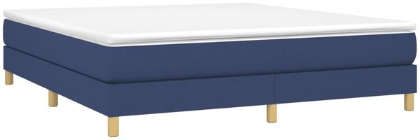 Boxspringbett Blau 160x200 cm Stoff [3120628] Bild 3