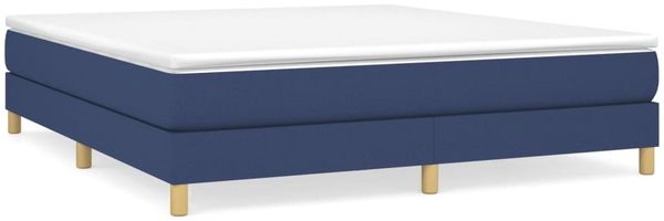 Boxspringbett Blau 160x200 cm Stoff [3120628] Bild 2