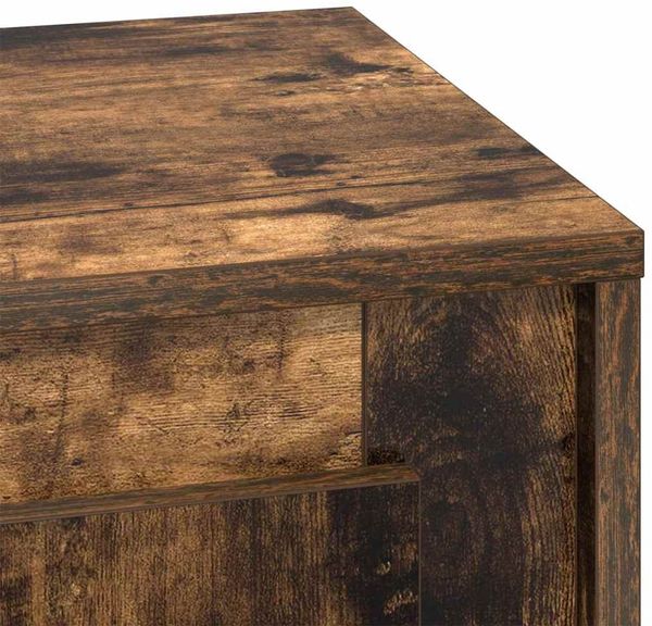 vidaXL Nachttisch Geräucherte Eiche 44 x 34,5 x 45 cm Holzwerkstoff 869570 Bild 10