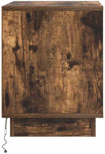 vidaXL Nachttisch Geräucherte Eiche 44 x 34,5 x 45 cm Holzwerkstoff 869570 Bild 8