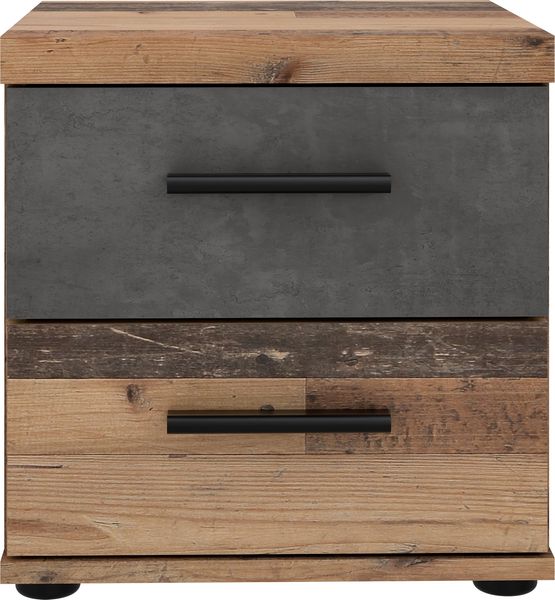FORTE Winnie Nako, Holzwerkstoff, Braun/Grau, 37,7 x 38,6 x 34,8 cm Bild 2