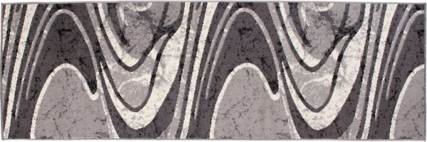 Mazovia Läufer Läufer Flurläufer Modern für Vorzimmer 60 cm Breit Grau, 60 x 100 cm, Kurzflor, Meterware, Höhe 8 mm Bild 2