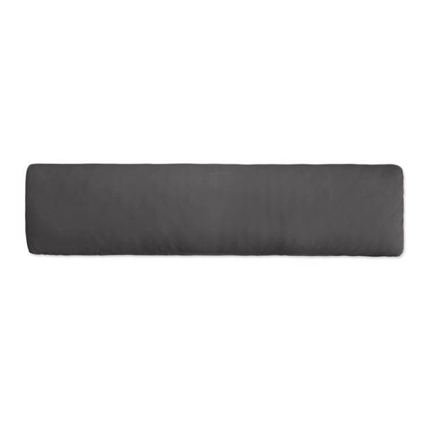 Traumschlaf Premium Interlock Jersey Seitenschläferkissen Bezug|40x200 cm| anthrazit