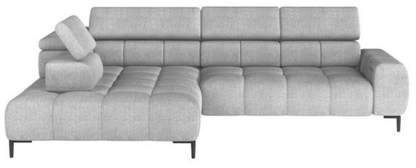 WOHNKLUSIV Ecksofa Ecksofa Venezia mit elektrischer Sitztiefenverstellung - Designsofa, mit Relaxfunktion Bild 4