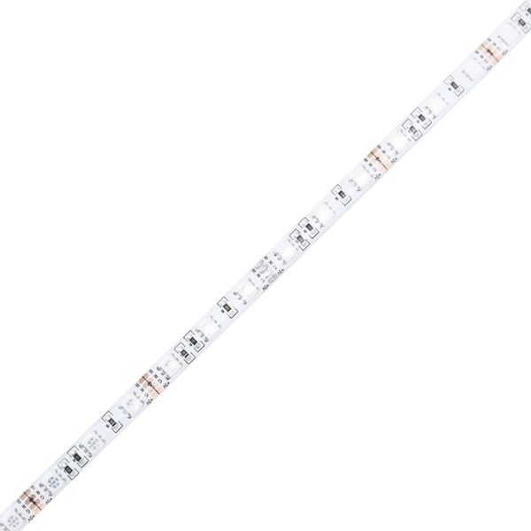 vidaXL Bettgestell mit Kopfteil und LED-Beleuchtung Braun Eiche-Optik 3207538 Bild 12