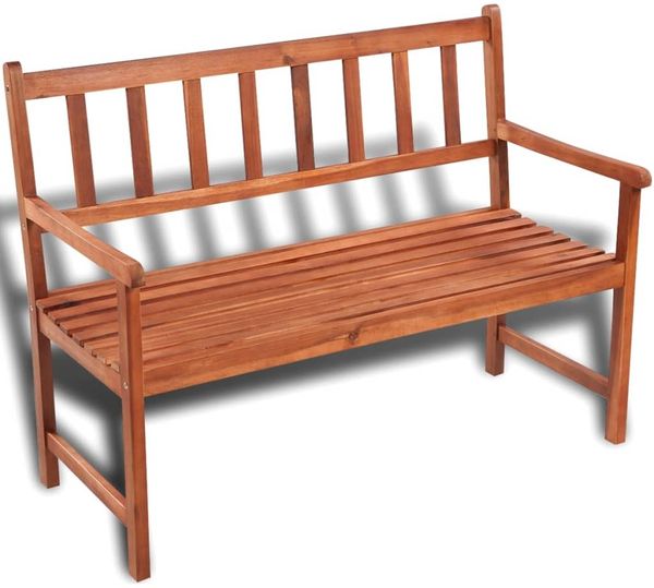 vidaXL Gartenbank 120 cm Massivholz Akazie 41448