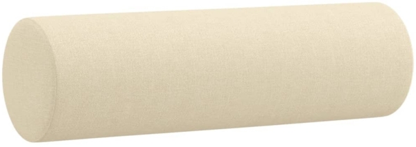 vidaXL 3-tlg. Sofagarnitur mit Kissen Creme Stoff 3201828 Bild 7