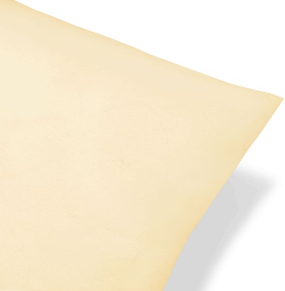 biberna Feinjersey-Spannbetttuch 0077144, gelb, 2x 40x60cm Bild 2