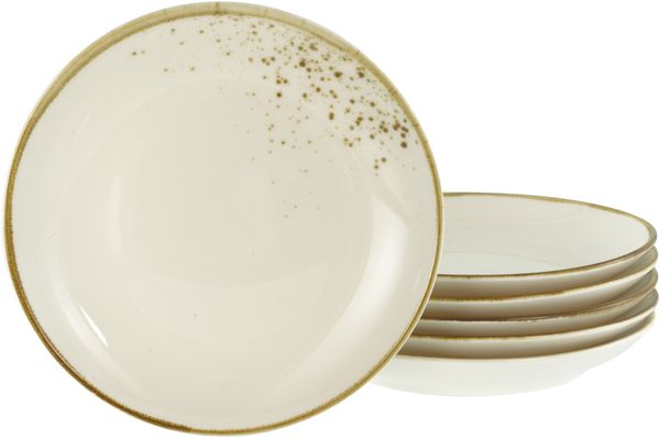 Nature Collection Creme, Dessertteller 6-tlg (mo)