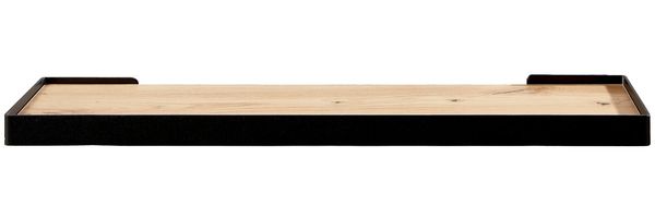 XORA 'RICKY' Wandregal, Holznachbildung Eiche natur, 60 x 3 x 15 cm, 10 kg belastbar Bild 2