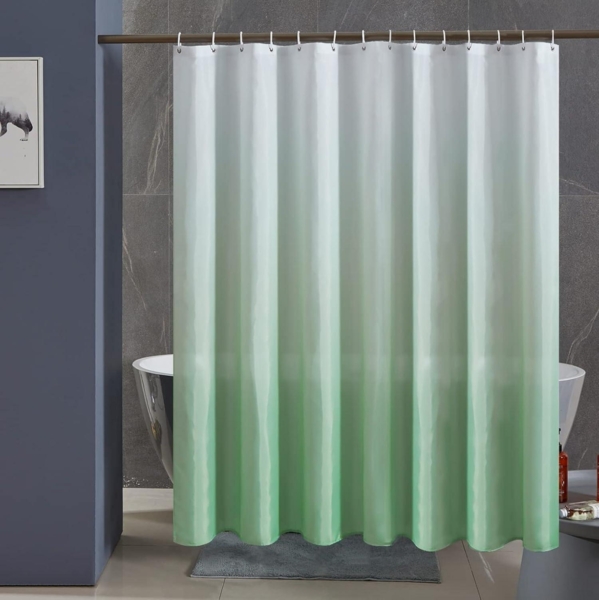 Duschvorhang Überlänge Anti-schimmel Textil Antibakteriell Waschbar 200x200cm