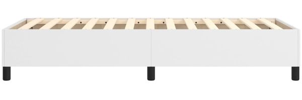 vidaXL Polsterbett Weiß 80x200 cm Kunstleder Bild 6