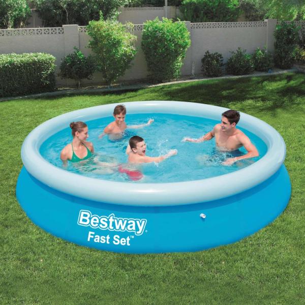 Bestway Fast Set Pool Aufblasbar Rund 366x76 cm 57273 3202417