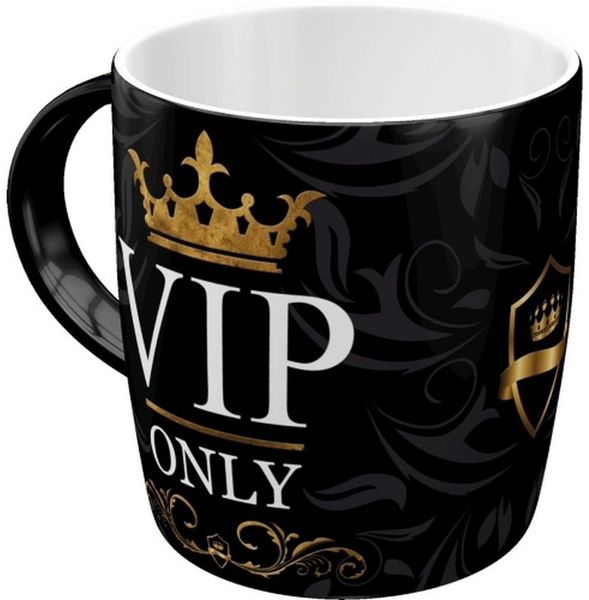 Nostalgic-Art Tasse Kaffeetasse - Achtung - VIP Only
