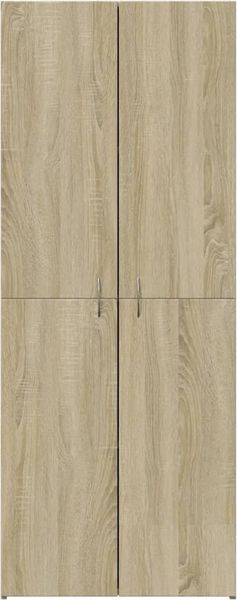 vidaXL Aktenschrank Sonoma-Eiche 60x32x153 cm Holzwerkstoff 3276646 Bild 4