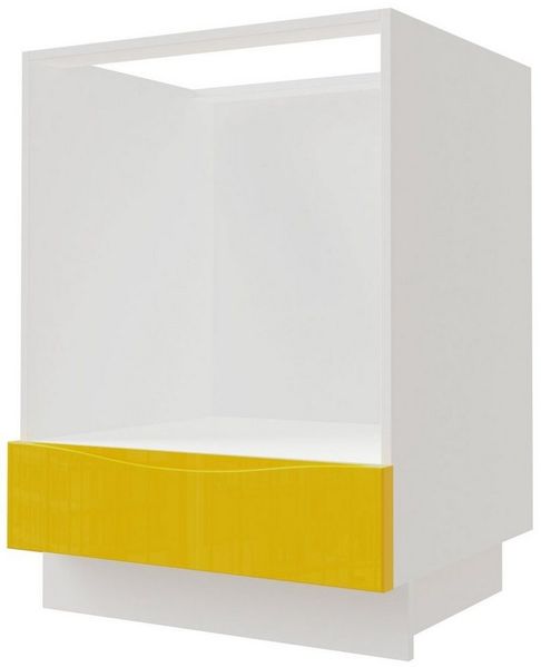 Feldmann-Wohnen Herdumbauschrank Napoli (Napoli, 1-St) 60cm Front- und Korpusfarbe wählbar grifflos mit 1 Klapptür