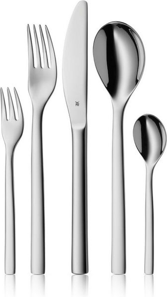 WMF 'Atria' Besteckset, Edelstahl silber, 60-tlg.