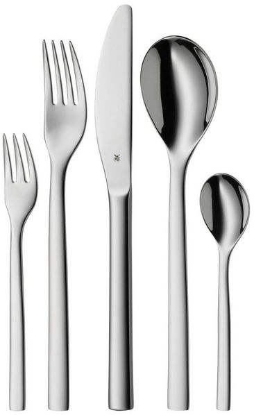WMF 'Atria' Besteckset, Edelstahl silber, 60-tlg.
