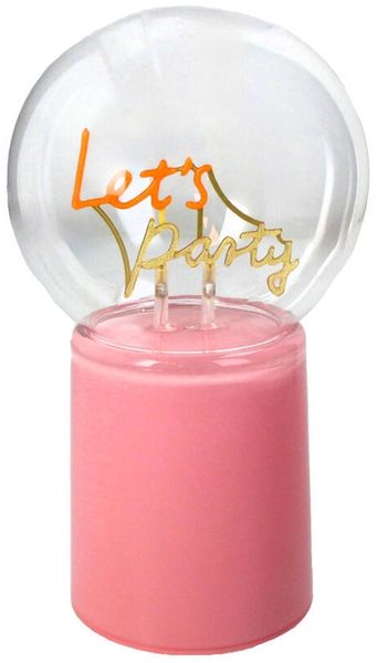 Kersten LED-Dekorationslampe - Let's Party - Rosa